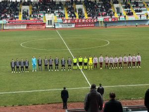 Aksaray Belediyespor ilk yarıyı önde kapattı: 1-0