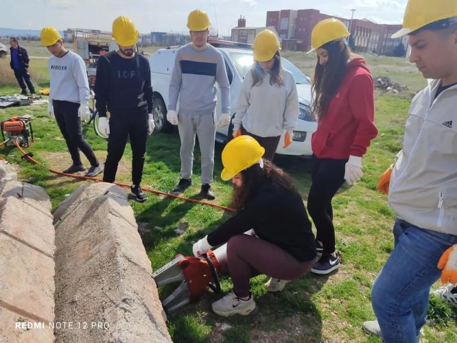 AFAD uzmanları Aksaray’da 5 gün süren uygulamalı eğitimi tamamladı