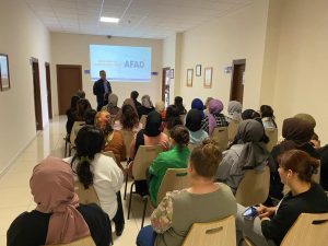 AFAD Öğrencilerle Deprem Tatbikatı Yaptı