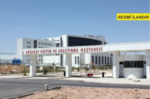 Aksaray Eğitim ve Araştırma Hastanesi 26 kısım laboratuvar sarf malzeme mal alımı