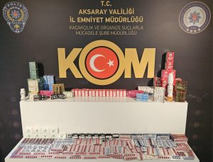 Aksaray’da Kaçakçılıklara Darbe: Cinsel İçerikli Ürünlere Büyük Operasyon!