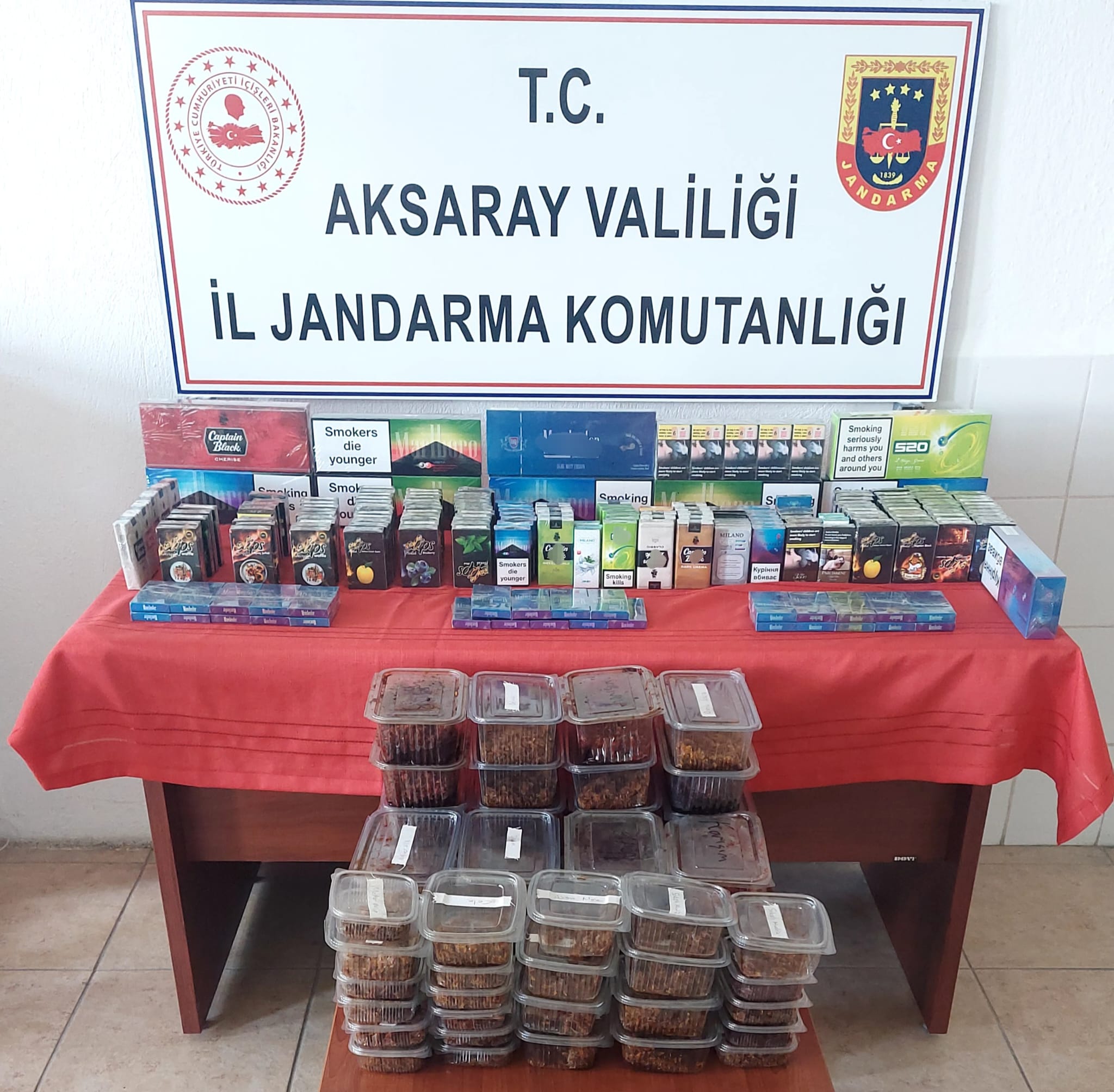 Aksaray Jandarması Eskil’de bir