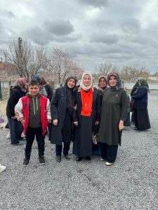 AK Parti Kadın Kolları İncesu köyü halkıyla buluştu