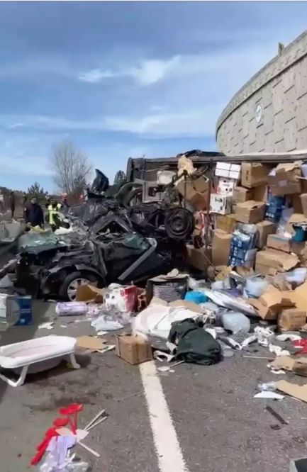 Çankırı’nın Çerkeş ilçesinde TIR,