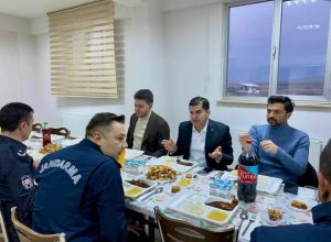 Kaymakam Karatepe Jandarma personelleri ile iftarda buluştu