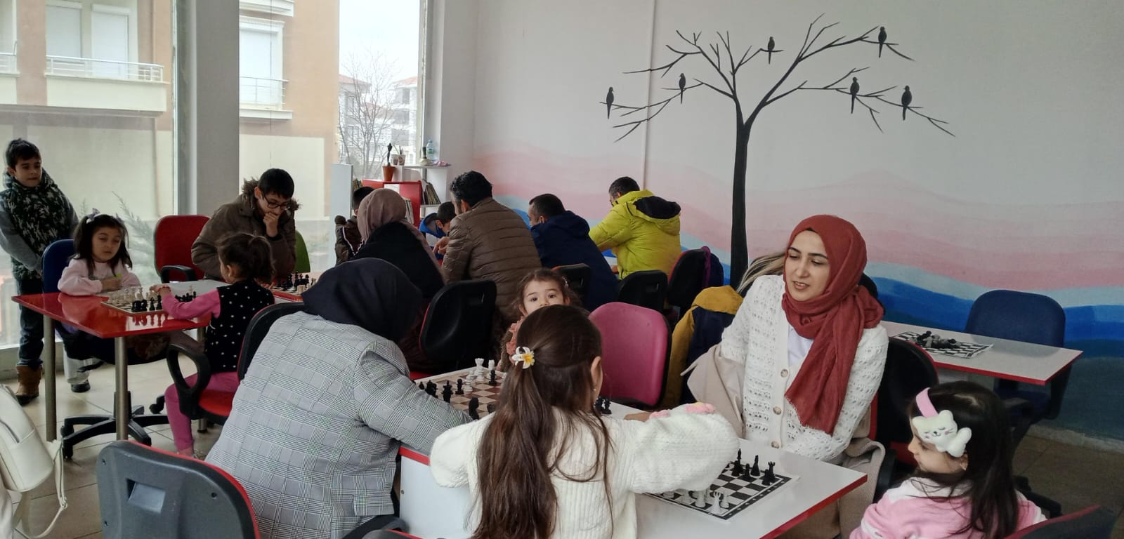 Aksaray’da çocuklar ve ebeveynler