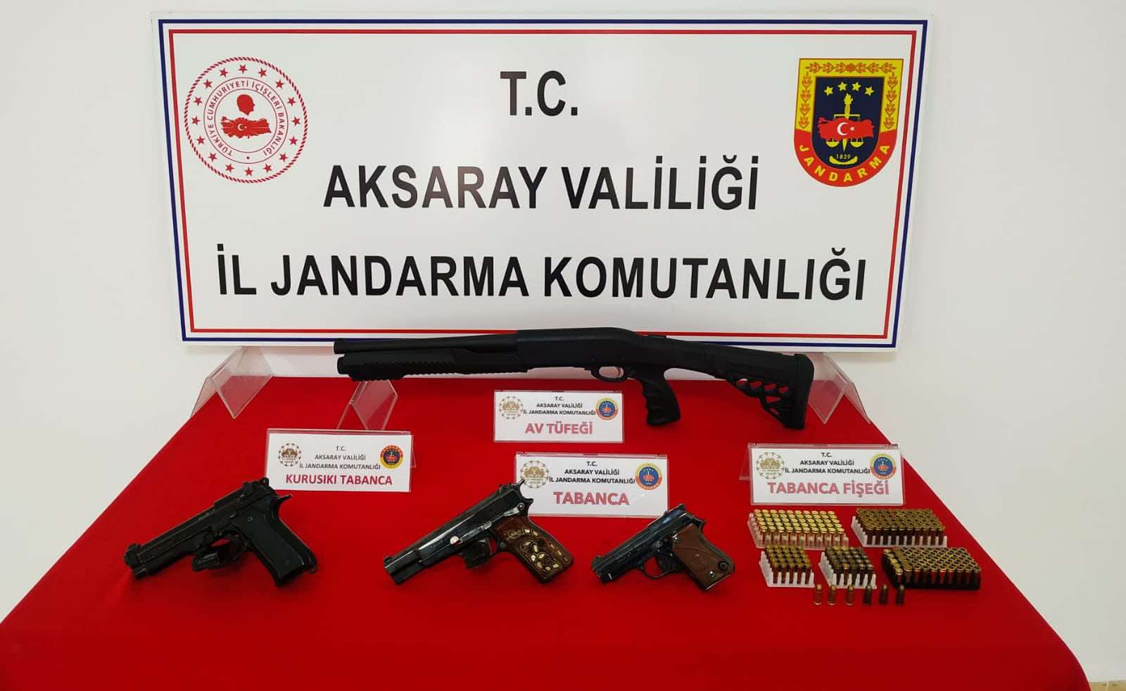 Aksaray İl Jandarma Komutanlığı, silahla havaya ateş eden magandalara yönelik