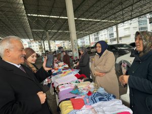 Vali Kumbuzoğlu, Kadınların talebini video çekti: Bakın kadınların talebi neydi?