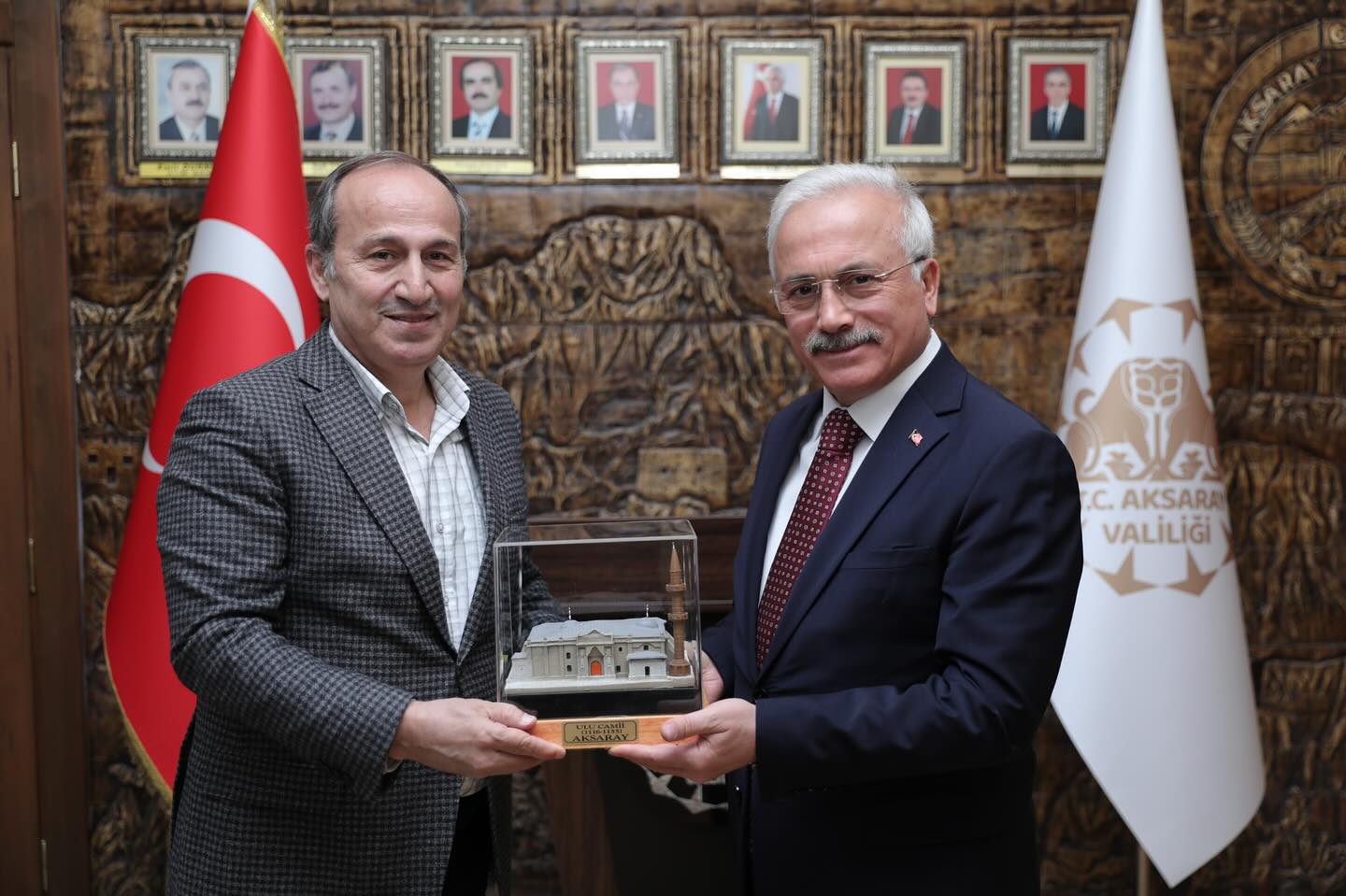 Aksaray Valisi Mehmet Ali Kumbuzoğlu’ya önemli bir ziyaret gerçekleşti. Daha