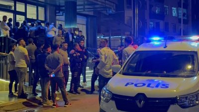 Taşpazar mahallesinde bulunan oteldeki düğün töreninde gerilim anları yaşandı.