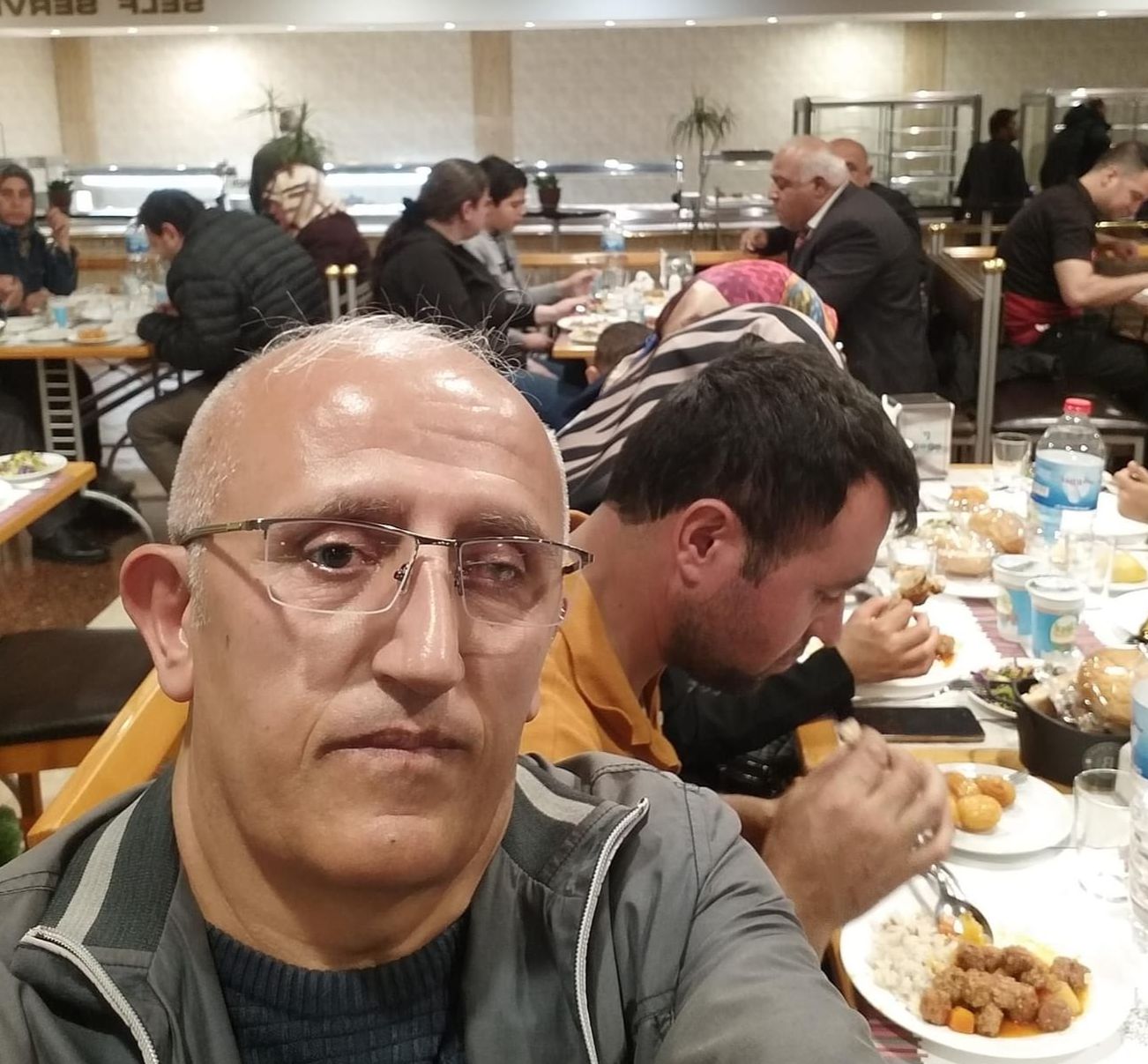 Aksaray’da düzenlenen iftar yemeği,