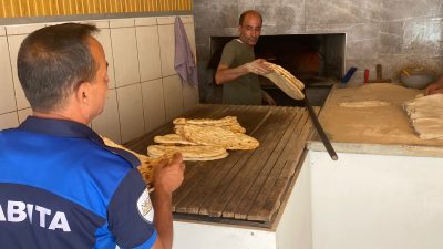 Niğde Belediyesi Zabıta Müdürlüğü ekipleri, fırınlarda denetim gerçekleştirdi. Belediyeden yapılan