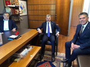 Gizemli Buluşma: Aksaray’ın Belediye Başkanı ve İki Vekili Gazi Mecliste Neler Konuştu? Detaylar Haberimizde!
