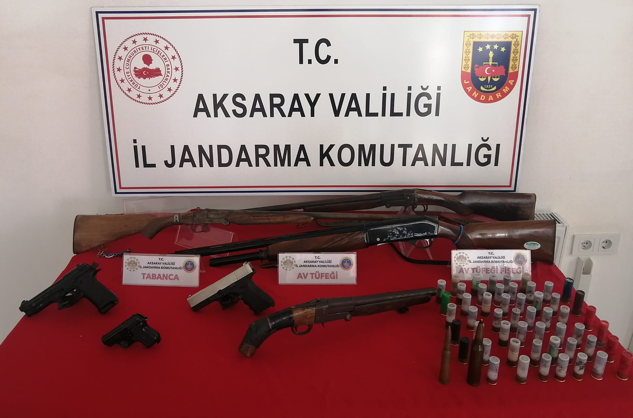 Aksaray’da Jandarma ekipleri tarafından