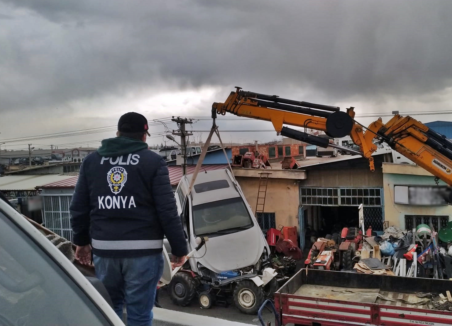 Konya’da çalıntı, hacizli ve