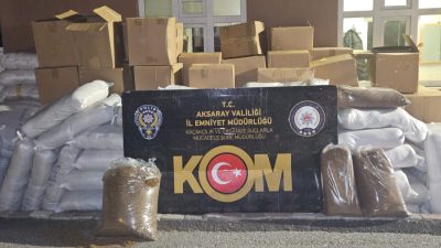 Aksaray İl Emniyet Müdürlüğü tarafından şehir içerisinde organize edilen asayiş