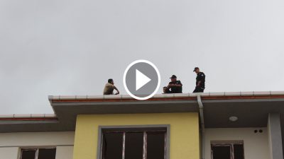 Aksaray’da bunalıma giren işçi çalıştığı inşaatın 5. katına çıkarak intihar