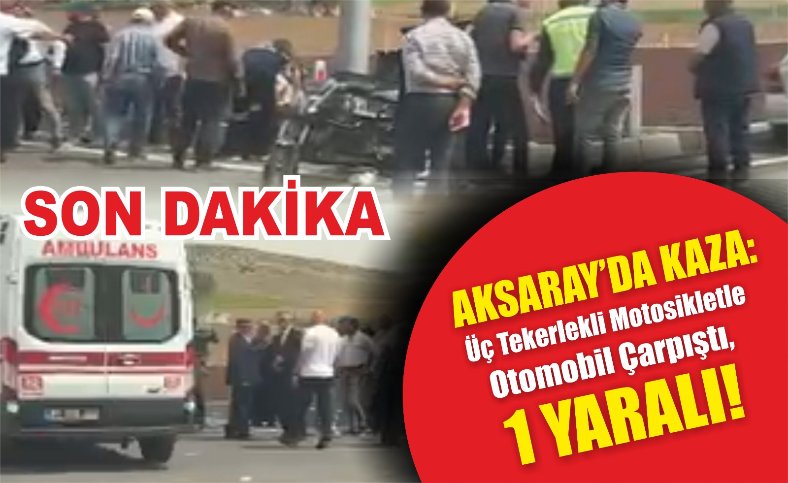 Aksaray’ın Güzelyurt istikametinde bugün