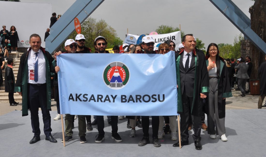 Aksaray Barosu, hafta sonu