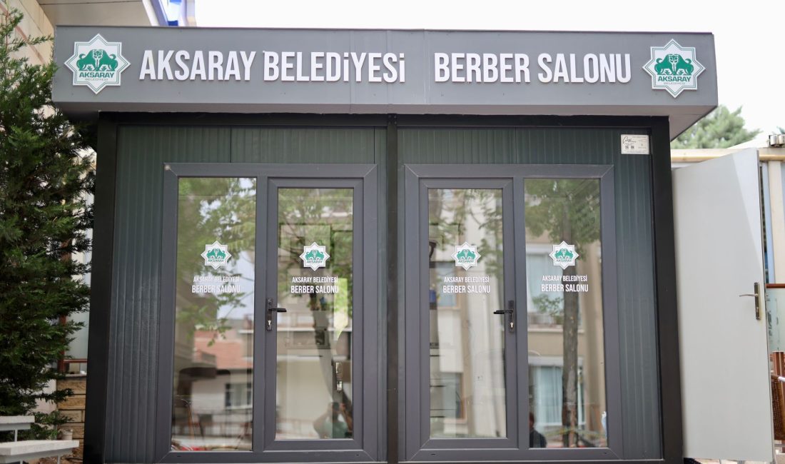 Aksaray Belediyesi Berber Salonu