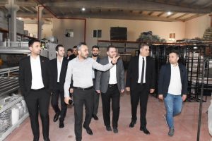 Aksaray Genç MÜSİAD’dan fabrika ziyareti