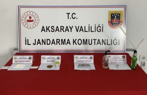 Aksaray’da Jandarmadan uyuşturucu tacirlerine darbe; 2 kişi yakalandı