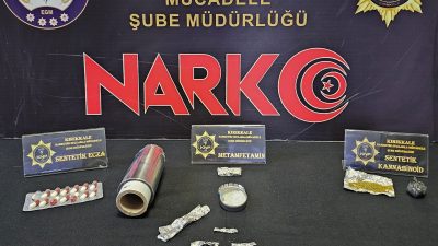 Kırıkkale’de polis ekiplerince düzenlenen uyuşturucu operasyonunda yakalanan 6 şüpheliden 3’ü