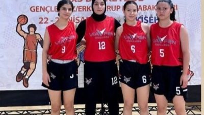 Okul sporları kapsamında Eskişehir’de düzenlenen 3X3 Basketbol Genç A müsabakaları