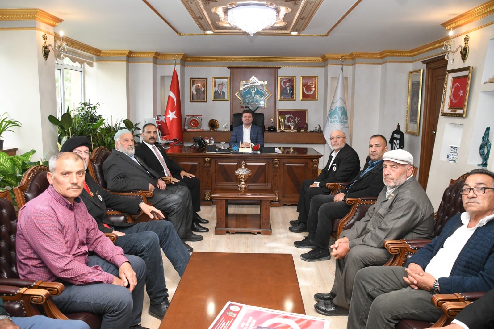 Başkan Dinçer’e Özel Ziyaret: Türkiye Harp Malulü Gaziler, Şehit Dul ve Yetimleri Derneği’nden Tebrikler!