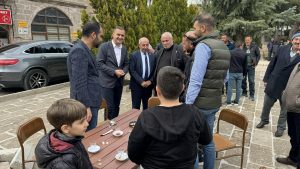 Milletvekili Yaldır, Güzelyurt halkı ile bayramlaştı