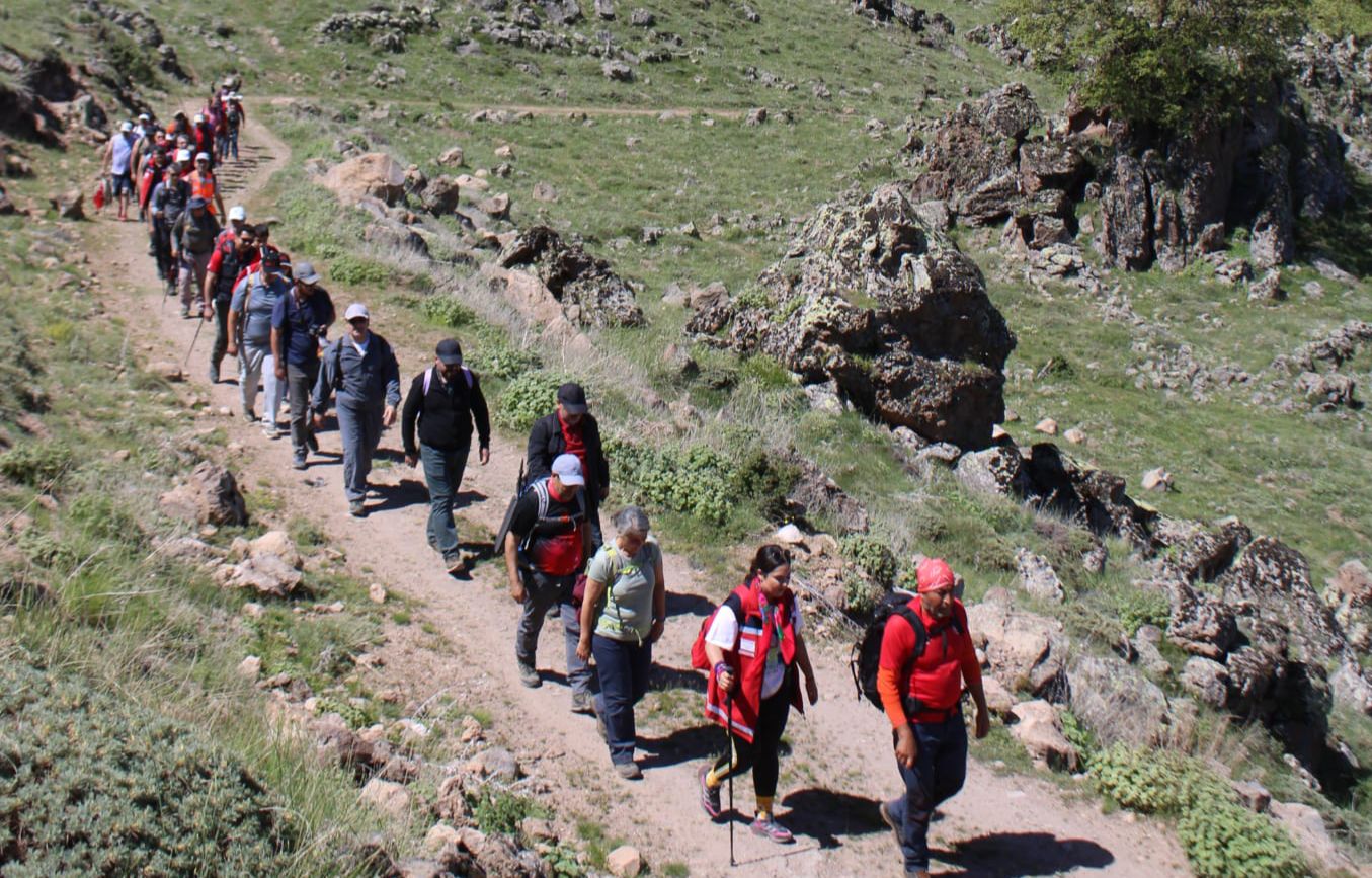 19 Mayıs’ta büyük meydan okuma: Aksaraylılar 19 kilometre yürüdü!