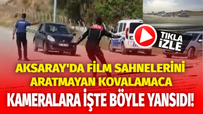 Aksaray İl Emniyet Müdürlüğü Asayiş Şubesi ekipleri, Akin köy yolunda