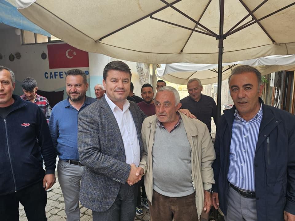 Aksaray Belediye Başkanı Dinçer, Seçim Öncesi Güzelyurt’ta!