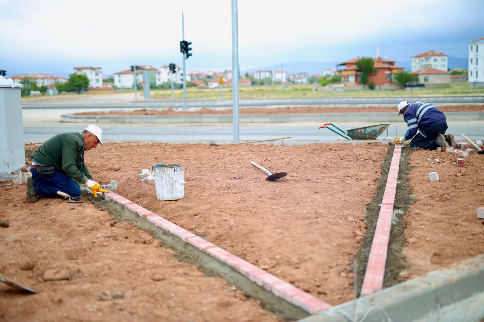 Aksaray’da 50 Metrelik Yol Güzergahı Trafiğe Uygun Hale Getiriliyor