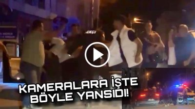 Aksaray Küçükbölcek Mahallesi'nde komşular arasında park yeri nedeniyle çıkan tartışma