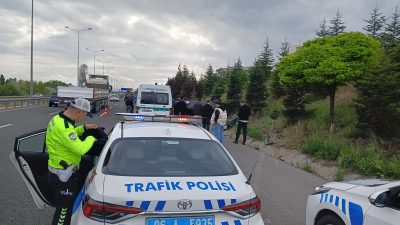 Ankara’nın Çankaya ilçesinde otomobille çarpışan motosikletin sürücüsü hayatını kaybetti. Alınan