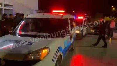 Aksaray da özel bir Hastane çevresinde olay: 2 silah ele