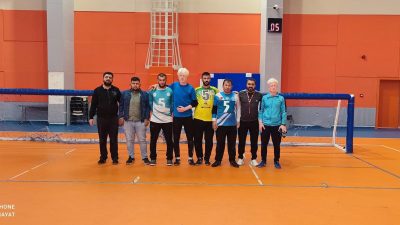 Görme engelliler için düzenlenen 1. ve 2. lig Goalball maçları,