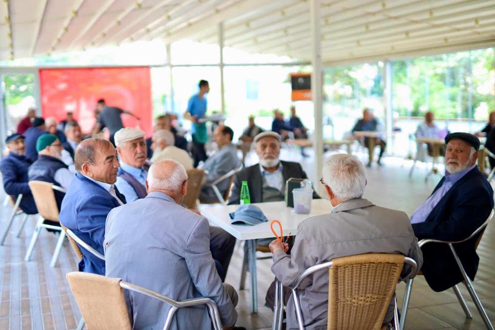 Aksaray’da emekliler için bir vaha; Başkan Dinçer Büyüklerimiz başımızın tacı!