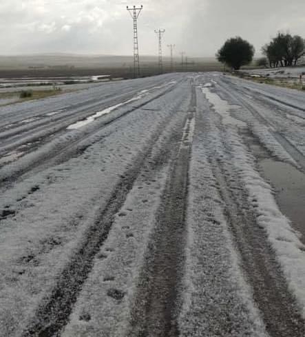 Aksaray’da dolu felaketi; Tarımı vurdu!