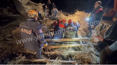 Yeşilova kasabasında çöken ağılda 750 koyun altında kaldı
