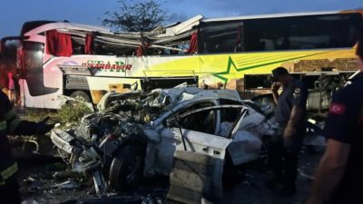 Mersin Valisi Ali Hamza Pehlivan, TAG Otoyolu'ndaki zincirleme trafik kazasında