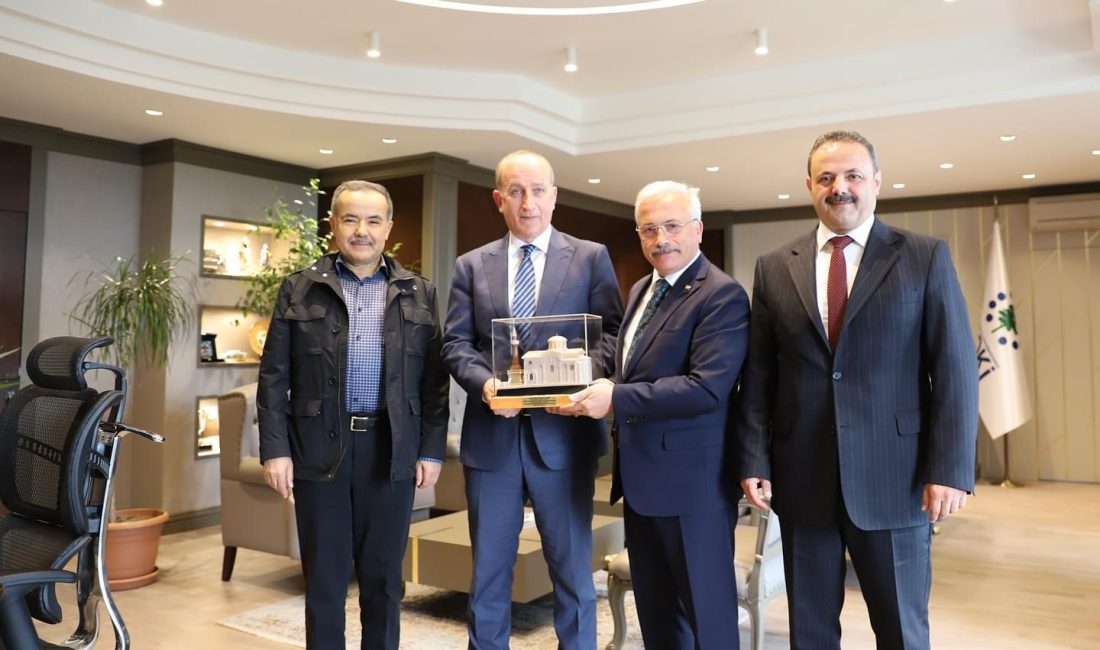 TOKİ Başkanı Ömer Bulut'a ziyaret….