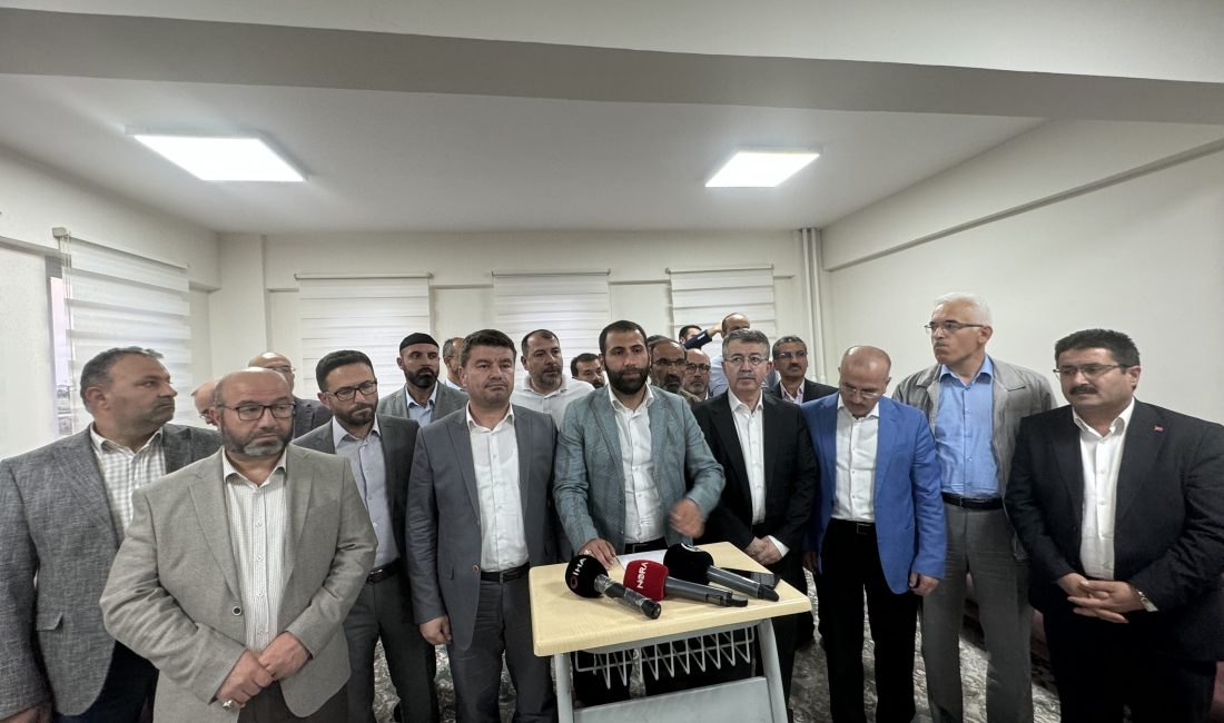 Aksaray’da Gazze İçin Ortak Basın Açıklaması