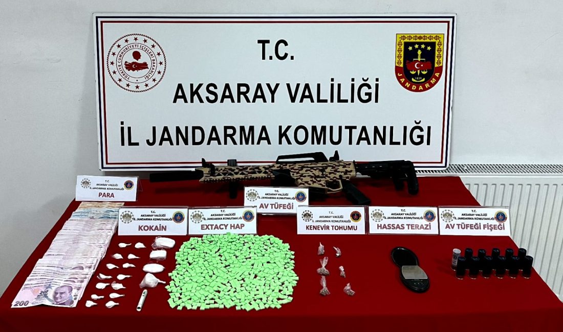 Aksaray’da Jandarma ekipleri bir