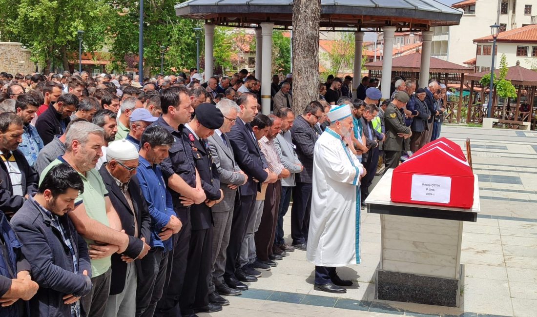 Ankara’da tedavi gördüğü hastanede vefat eden piyade onbaşı Recep Çetin’in