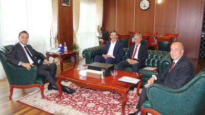 Aksaray heyeti Tarım ve Orman Bakanlığı ziyaret etti. Eskil’in tarımsal