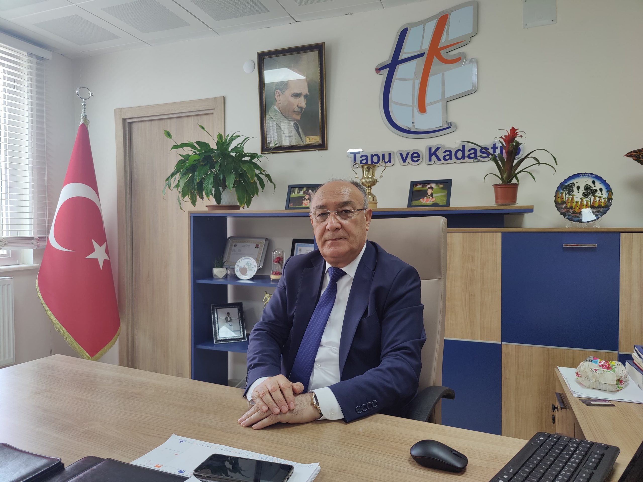 Yılda yaklaşık 20 milyon vatandaşa hizmet veren Tapu ve Kadastro
