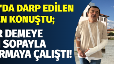 Aksaray'da sınıf öğretmeni, bir kişi tarafından okul bahçesinde darbedildi.