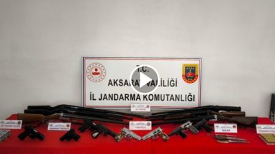 Aksaray İl Jandarma Komutanlığı, düğün ve eğlencelerde silahla havaya ateş